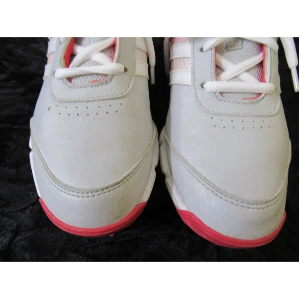 Adidas Women's Tech Response Golf Shoes Clear Grey/White/Core Pink Q44710 Size 6